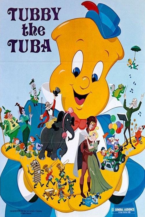 Tubby the Tuba 1975 official movie poster