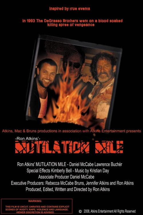Mutilation Mile 2009 official movie poster