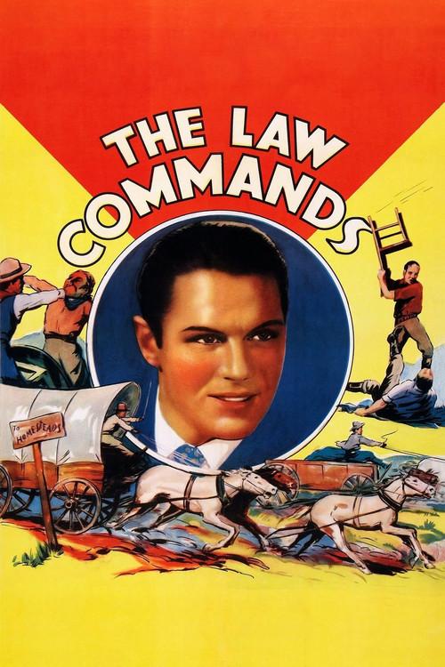 The Law Commands 1937 official movie poster