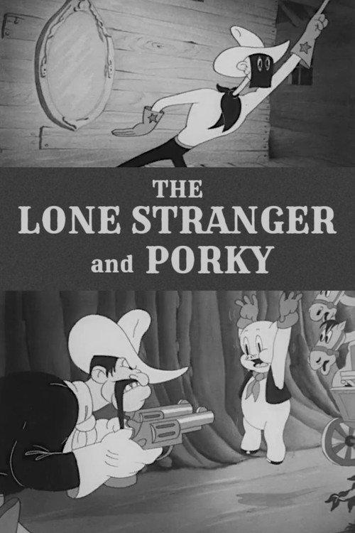 The Lone Stranger and Porky 1939 official movie poster