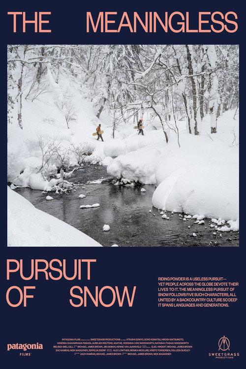 The Meaningless Pursuit of Snow 2023 official movie poster