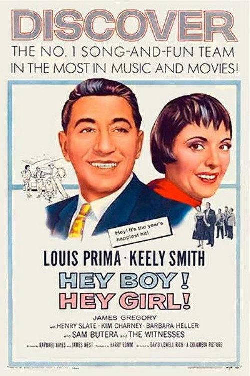 Hey Boy! Hey Girl! 1959 official movie poster