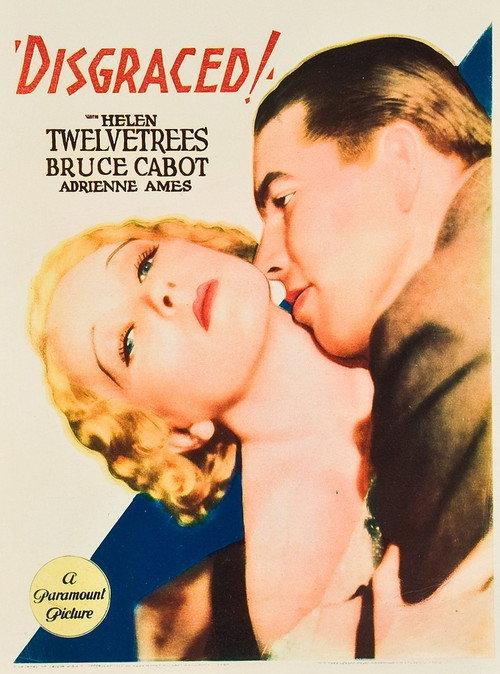 Disgraced! 1933 official movie poster