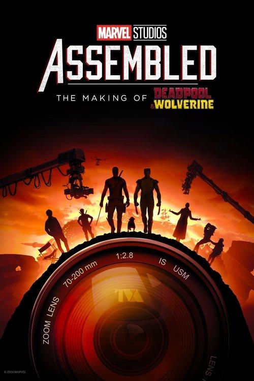 Marvel Studios Assembled: The Making of Deadpool & Wolverine 2024 official movie poster