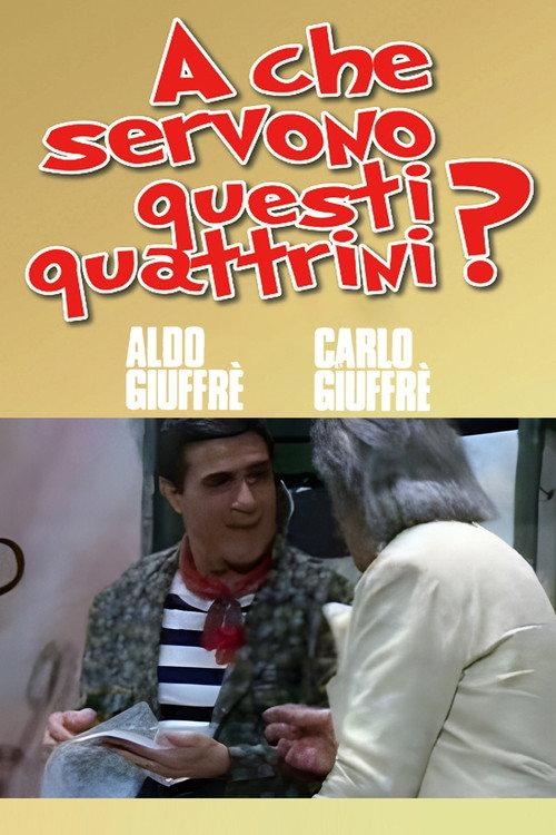 A che servono questi quattrini? 1988 official movie poster