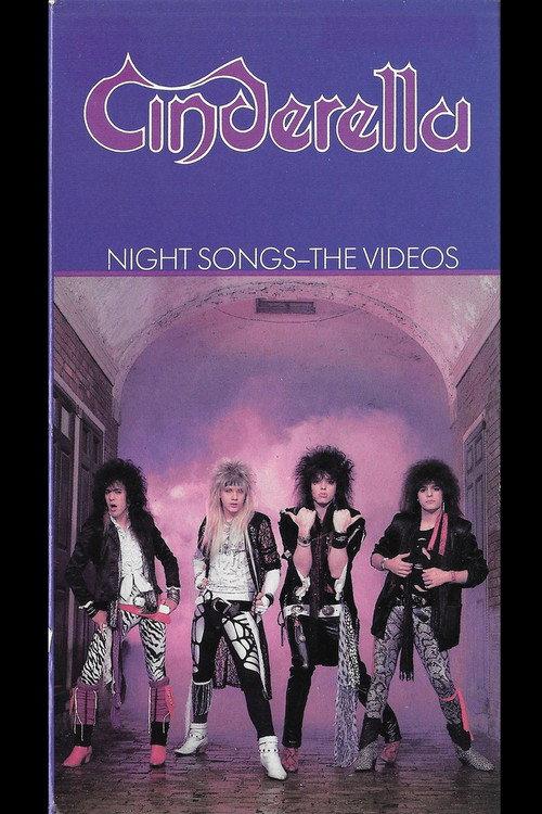 Cinderella NIGHT SONGS-THE VIDEOS 1987 official movie poster