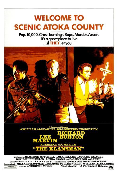 The Klansman 1974 official movie poster