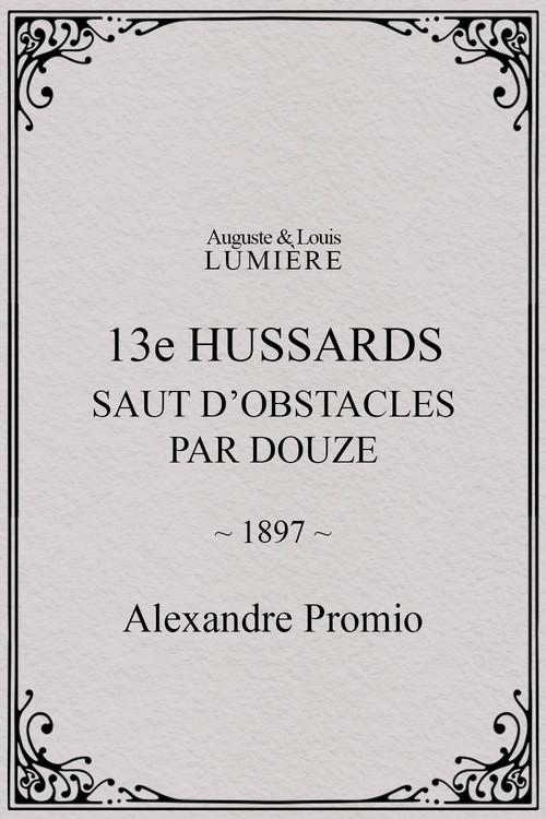 13e hussards : saut d’obstacles par douze 1897 official movie poster