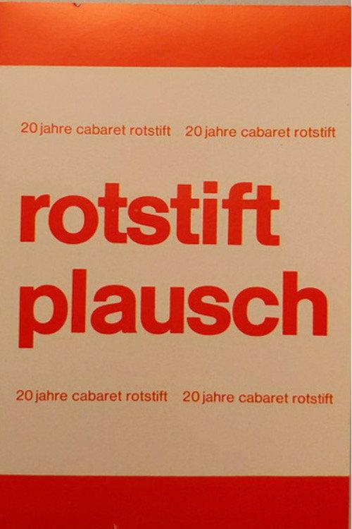 Cabaret Rotstift Plausch 20 Jahre Cabaret Rotstift 1974 official movie poster