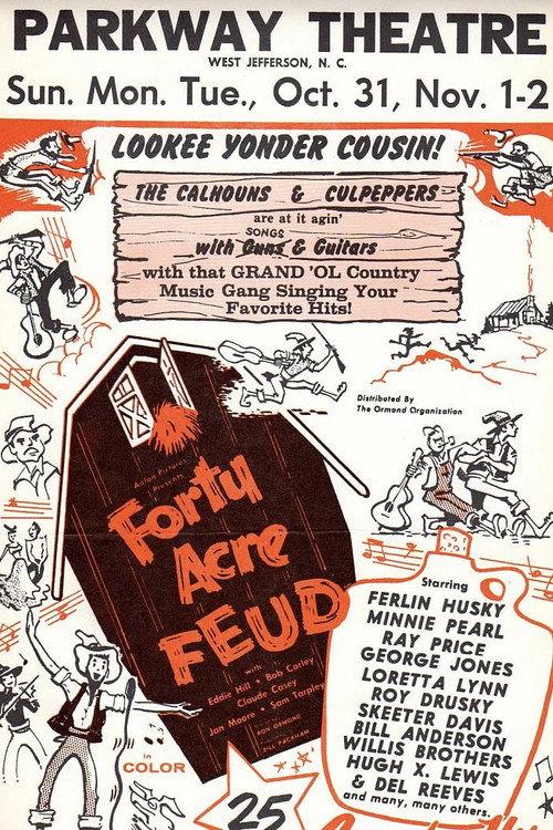 Forty Acre Feud 1965 official movie poster