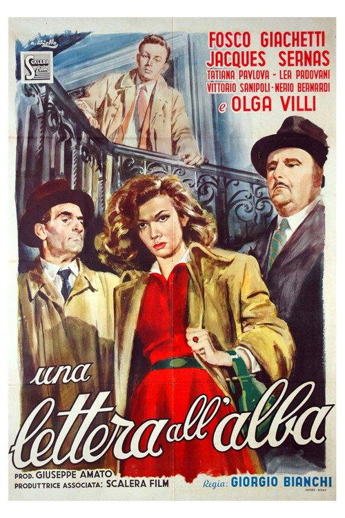 Una lettera all'alba 1948 official movie poster