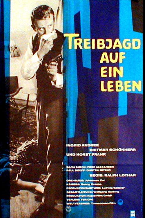 Treibjagd auf ein Leben 1961 official movie poster
