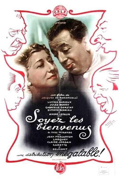 Soyez les bienvenus 1942 official movie poster
