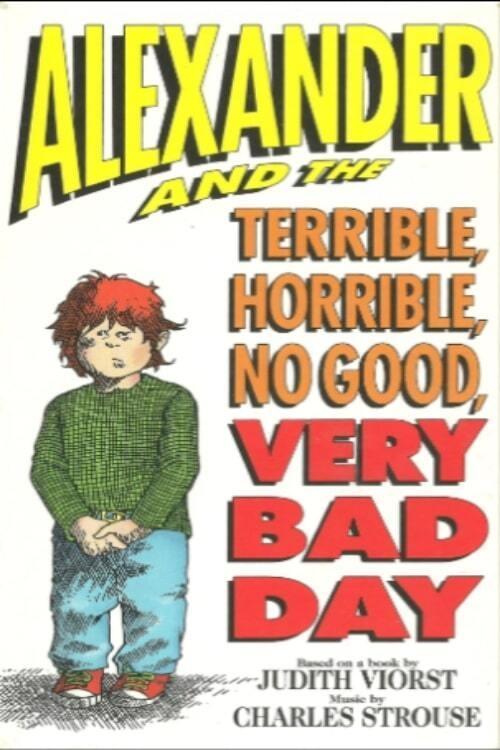 Alexander and the Terrible, Horrible, No Good, Very Bad Day 1990 official movie poster
