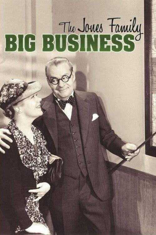 Big Business 1937 official movie poster