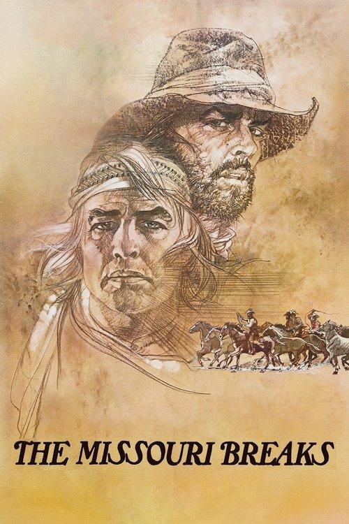 The Missouri Breaks 1976 official movie poster