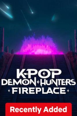 KPop Demon Hunters: Fireplace 2025 official movie poster