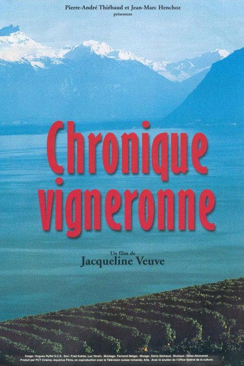 Chronique vigneronne 1999 official movie poster