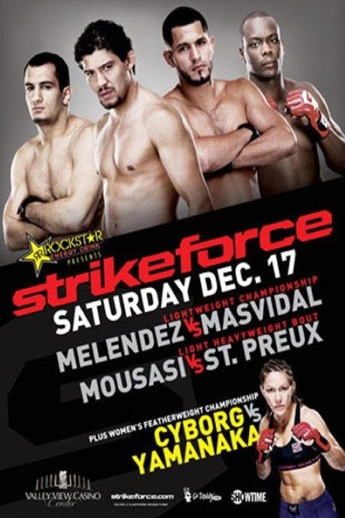 Strikeforce: Melendez vs. Masvidal 2011 official movie poster