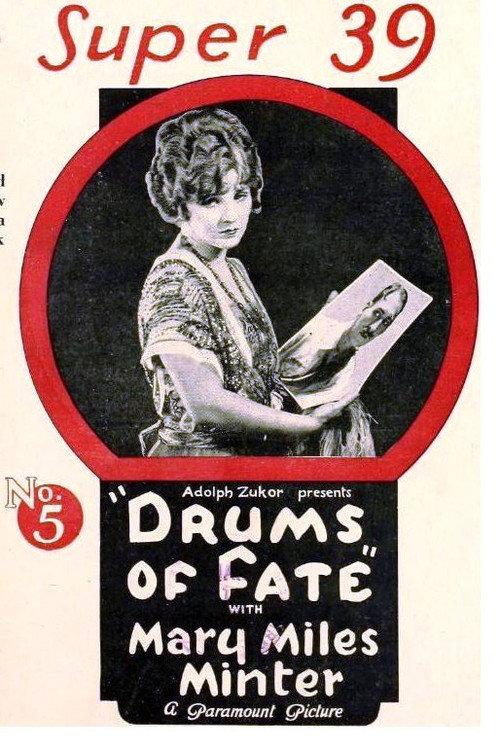 Drums of Fate 1923 official movie poster