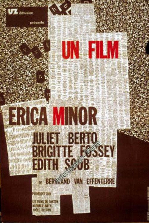 Erica Minor 1974 official movie poster