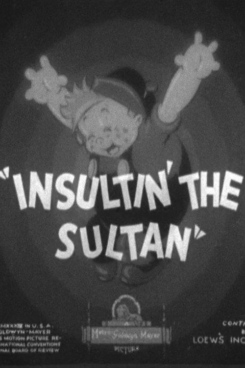 Insultin' the Sultan 1934 official movie poster