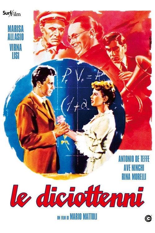 Eighteen Year Olds 1955 official movie poster