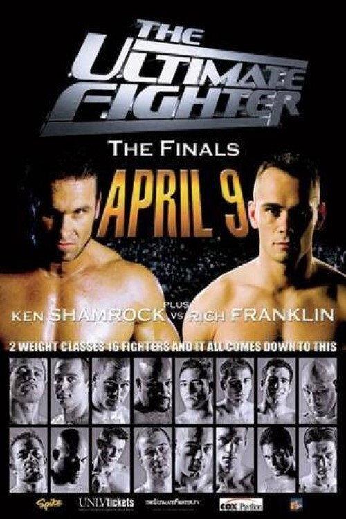 The Ultimate Fighter 1 Finale 2005 official movie poster