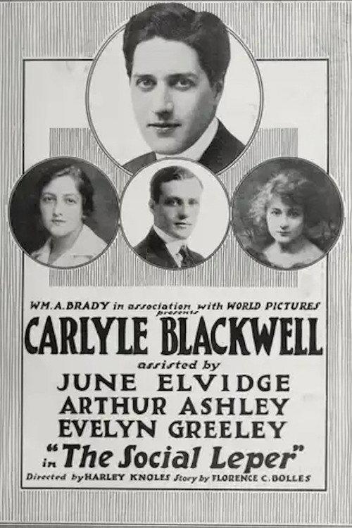 The Social Leper 1917 official movie poster