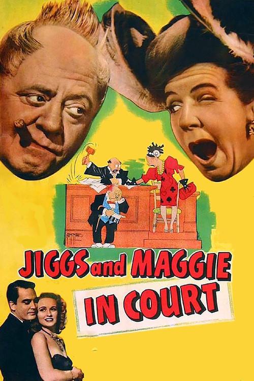 Jiggs and Maggie in Court 1948 official movie poster