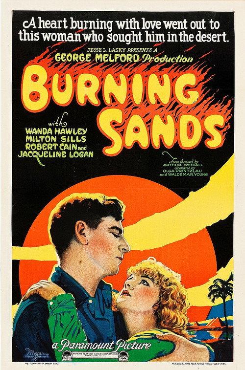 Burning Sands 1922 official movie poster