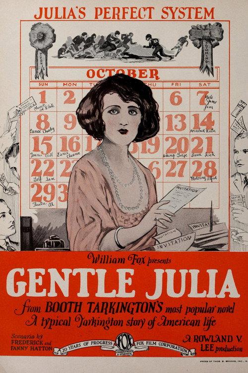 Gentle Julia 1923 official movie poster
