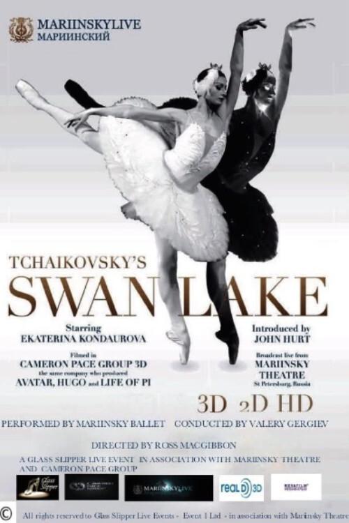 Swan Lake 3D - Live from the Mariinsky Theatre 2013 official movie poster