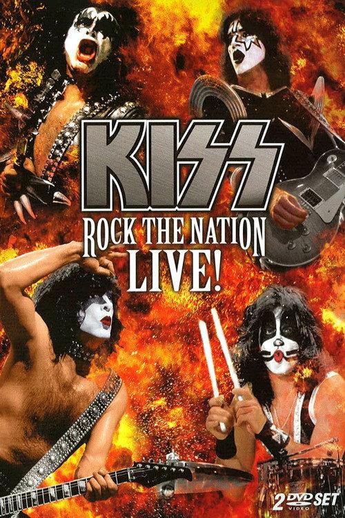 Kiss: Rock the Nation Live 2005 official movie poster