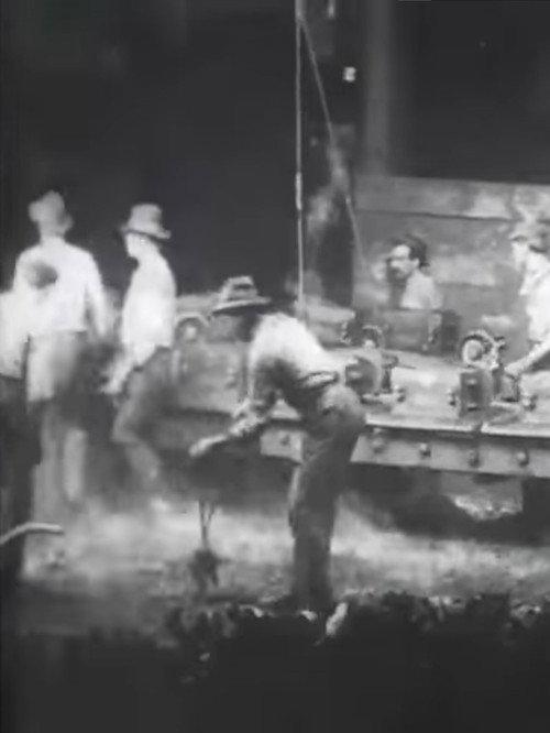 Westinghouse Air Brake Co. (Casting Scene) 1904 official movie poster