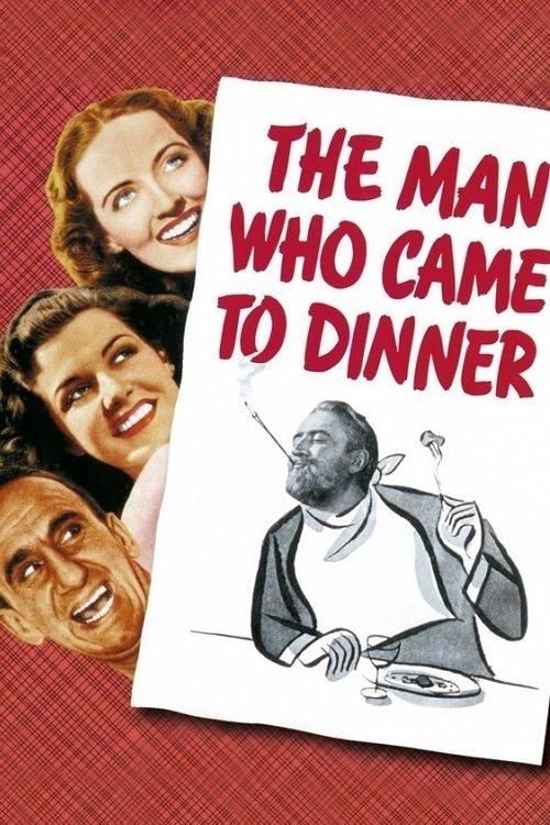 The Man Who Came to Dinner 1941 official movie poster