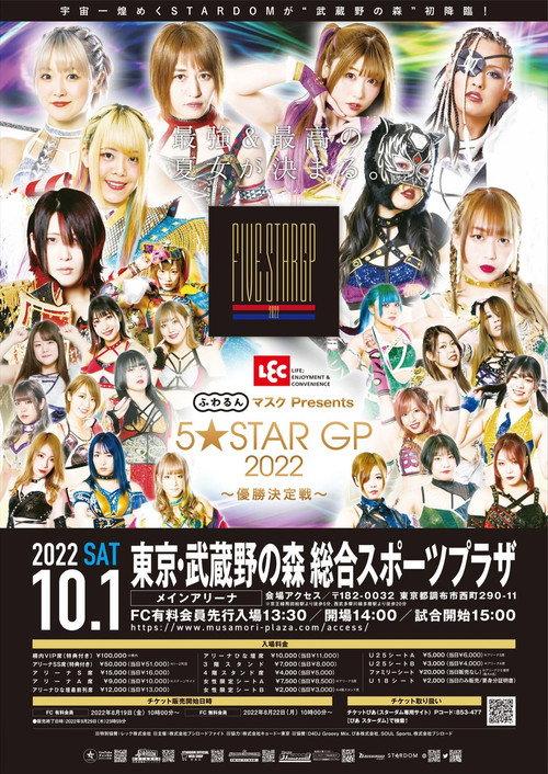 Stardom 5STAR Grand Prix 2022: Championship Battle 2022 official movie poster