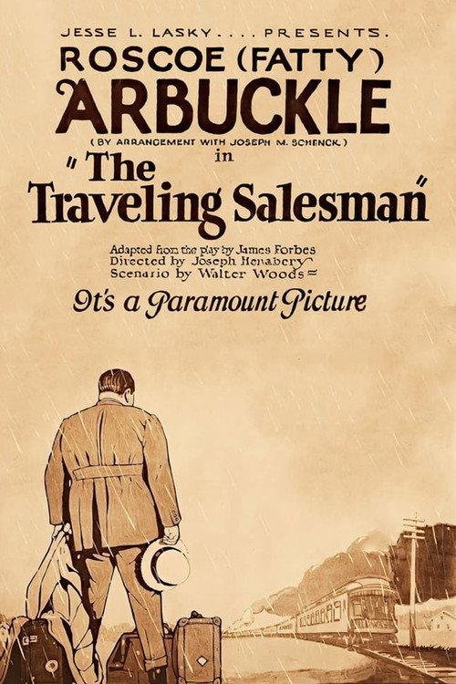 Traveling Salesman 1921 official movie poster