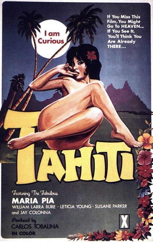I Am Curious Tahiti 1970 official movie poster