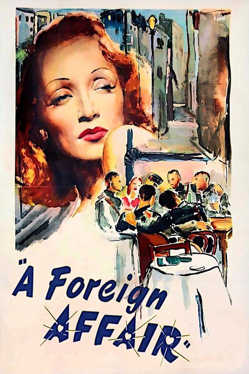 A Foreign Affair 1948 official movie poster
