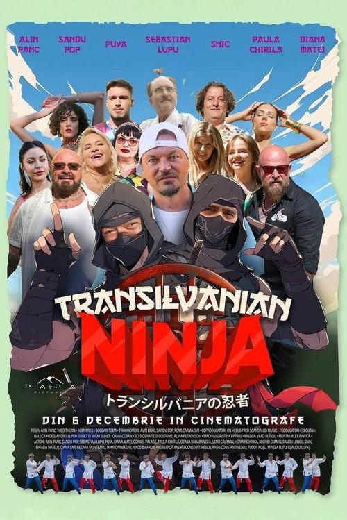 Transilvanian Ninja 2024 official movie poster