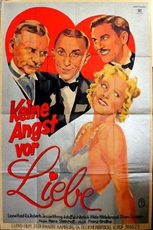 Don't Be Afraid of Love 1933 official movie poster
