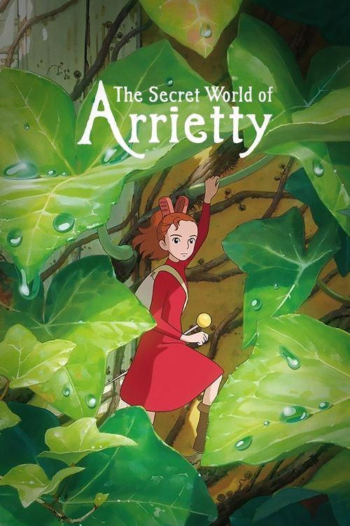The Secret World of Arrietty 2010 official movie poster