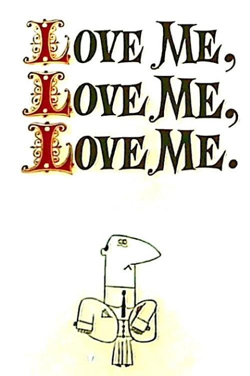 Love Me, Love Me, Love Me. 1962 official movie poster