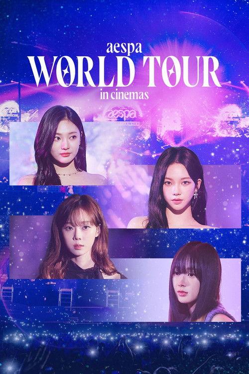 aespa: WORLD TOUR in cinemas 2024 official movie poster