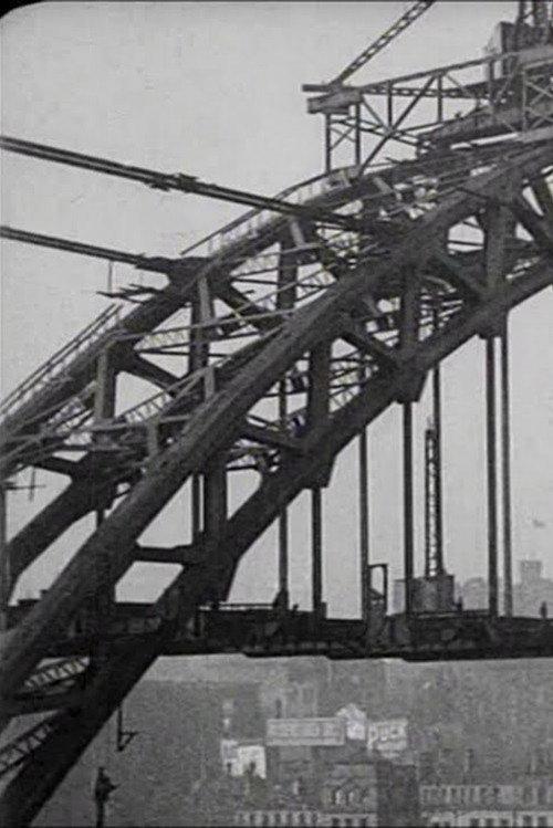 The Building of the New Tyne Bridge 1928 official movie poster