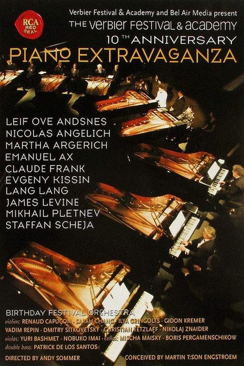 The Verbier Festival & Academy 10th Anniversary: Piano Extravaganza 2004 official movie poster