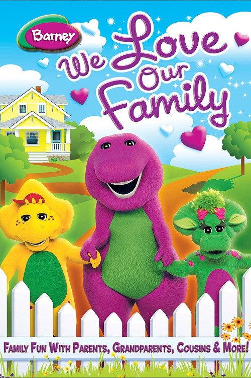 Barney: We Love Our Family 2009 official movie poster
