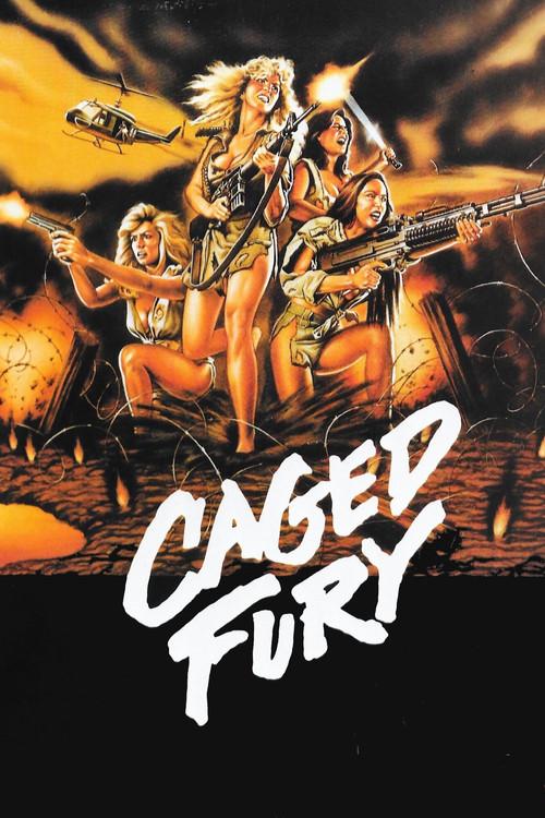 Caged Fury 1983 official movie poster
