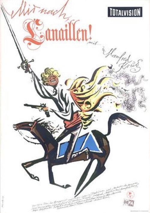 Mir nach, Canaillen 1964 official movie poster